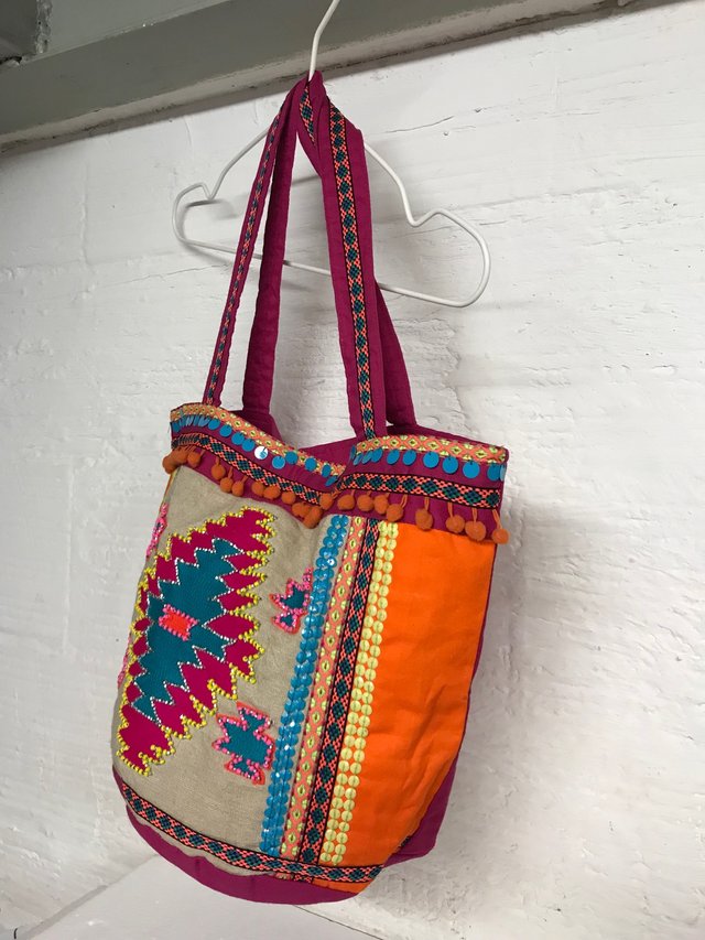 BOLSO BOHO IBIZA ABALARIOS