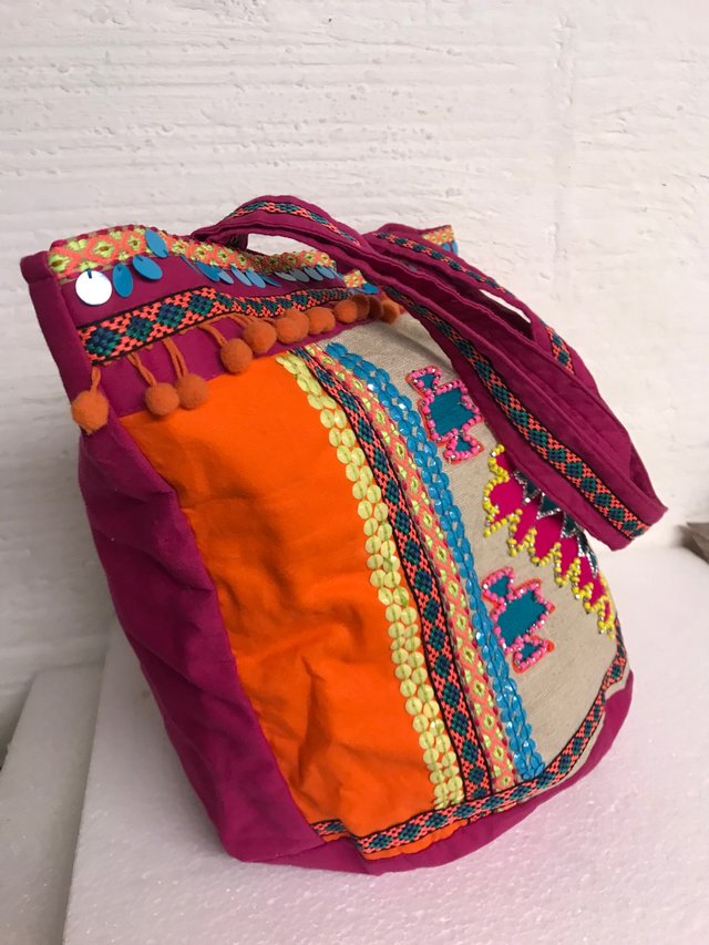 BOLSO BOHO IBIZA ABALARIOS