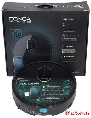 ROBOT ASPIRADOR CONGA 1790 de segunda mano por 99,95 EUR en Bilbao en  WALLAPOP
