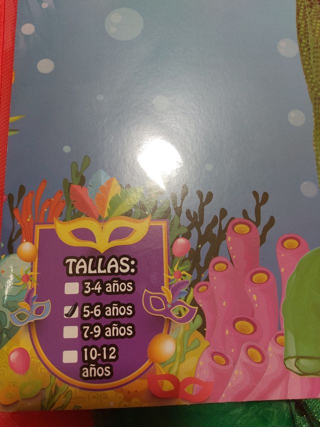 DISFRAZ SIRENITA NUEVO !!