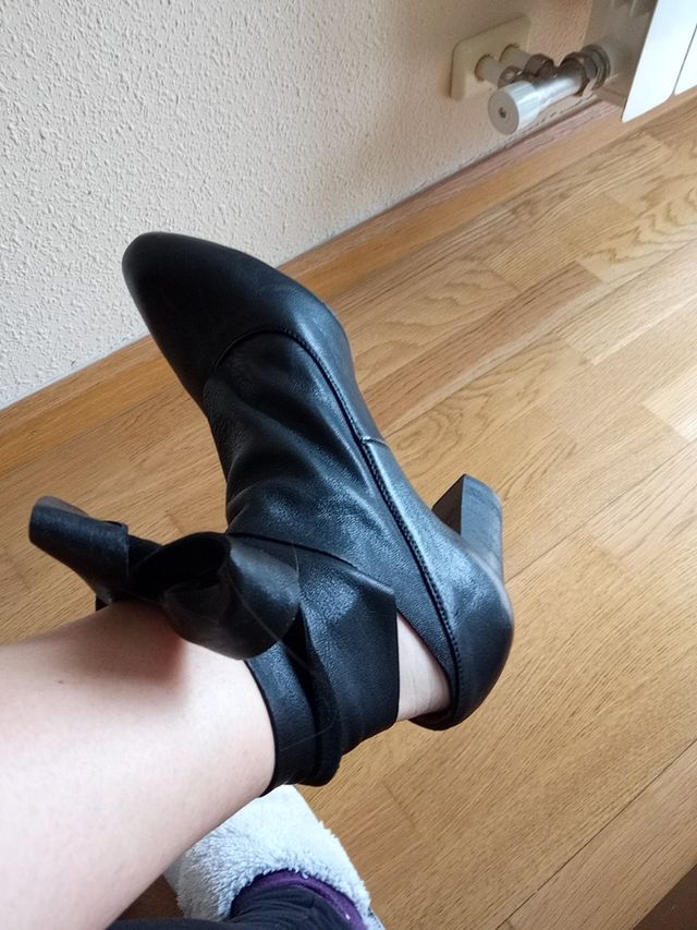 Zapatos de piel hechos en España número 38