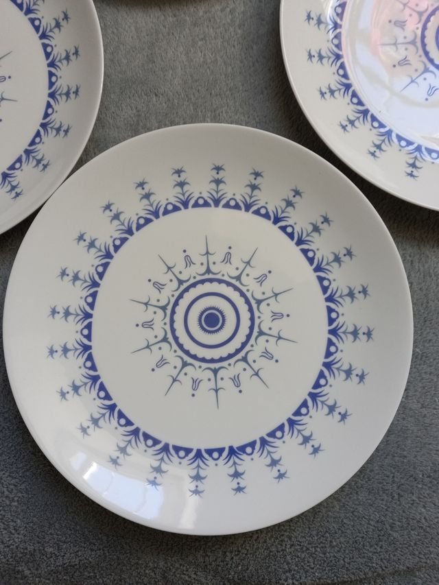 Placas de porcelana