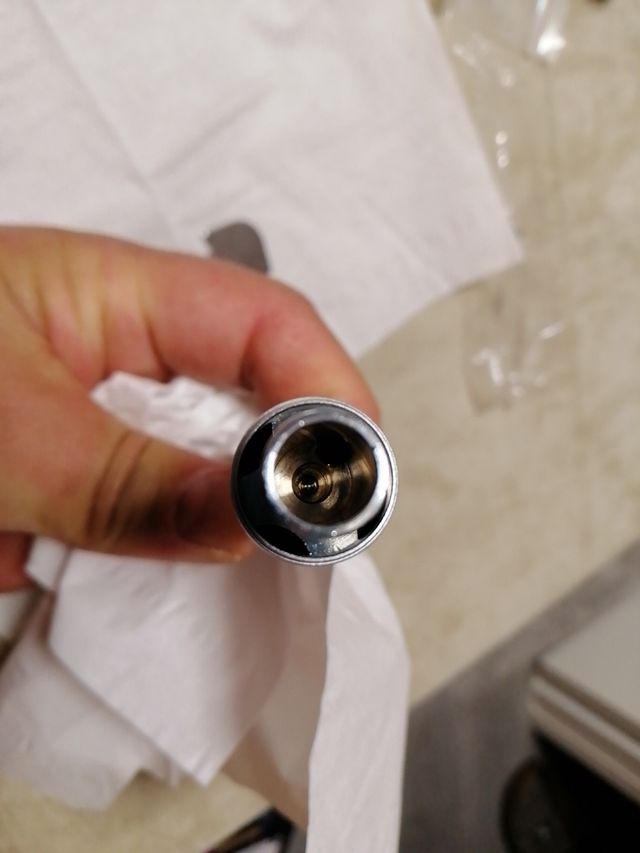 Acoplador rápido de turbina de aire de fibra óptic