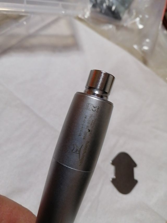 Acoplador rápido de turbina de aire de fibra óptic