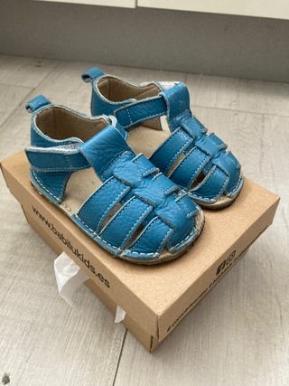 Zapatos bebé como ir descalzo hechos en España, fabricación propia