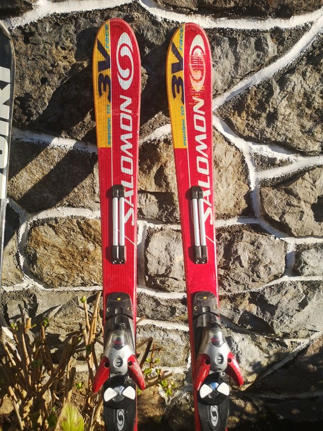 skis pista atomic 165, 155