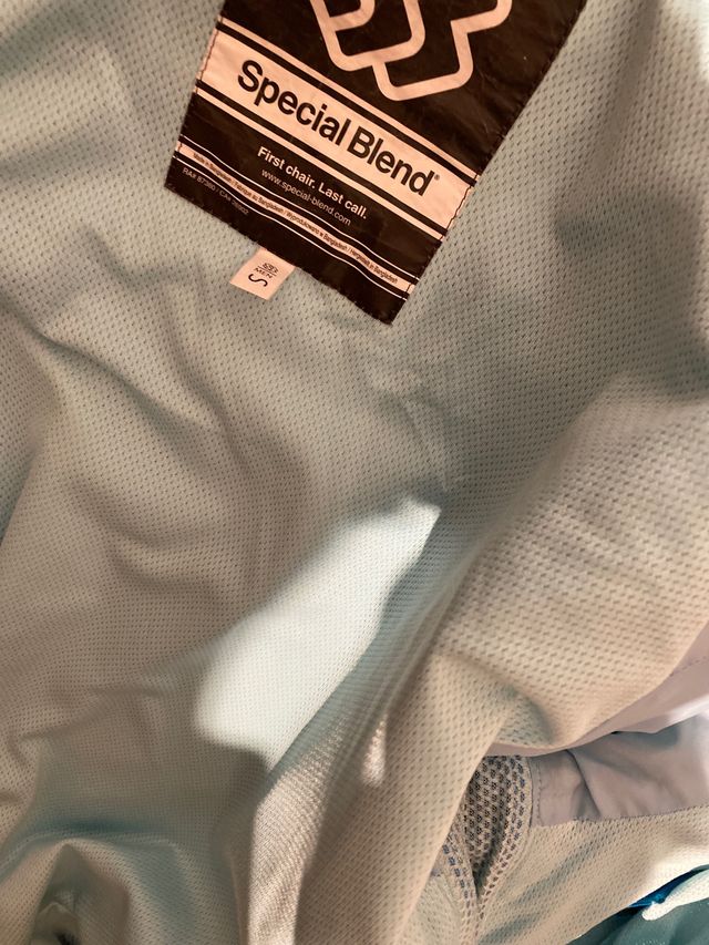 Chaqueta snow/sky  special  blend