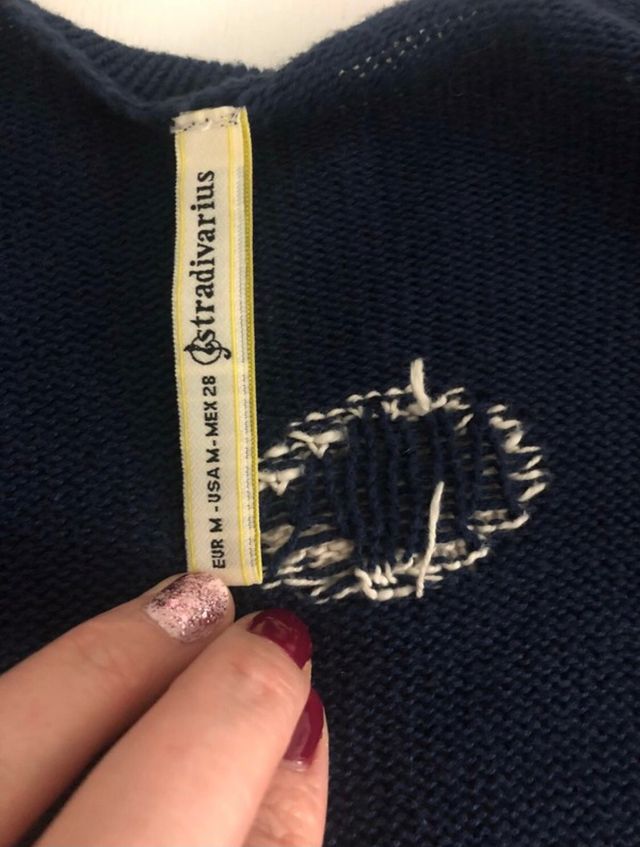 Chaqueta larga stradivarius M