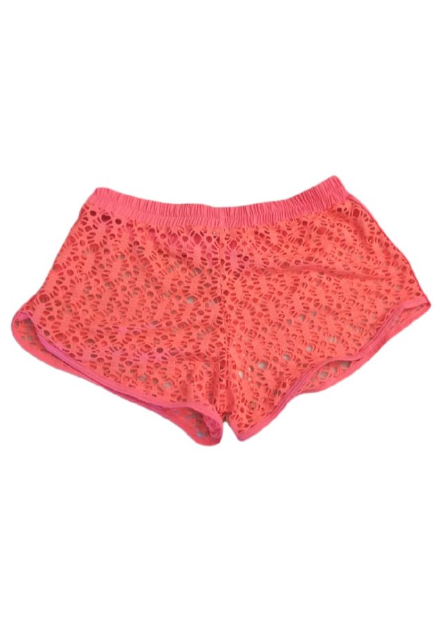 Short calado coral fosforescente de marca Extre