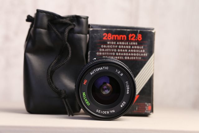 Objetivo Centon 28mm f2.8 par Canon