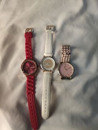 RELOJES MUJER: GIORGIE VALENTIAN,G\u0026amp;B TIME Y LBVYR de segunda mano por  65 EUR en Santa Cruz de Tenerife en WALLAPOP