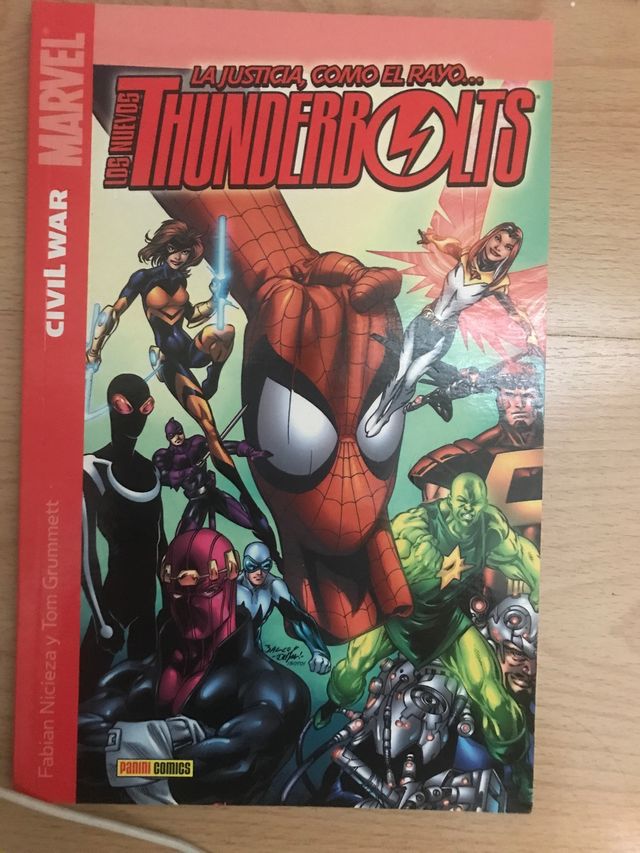 Cómic los nuevos thunderbolts