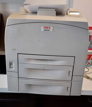 Impresora oki b6300 doble bandeja de segunda mano por 75 EUR en Alcobendas  en WALLAPOP