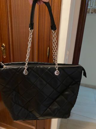 Bolso negro parfois grande de segunda mano por 5 EUR en Adeje Casco en  WALLAPOP