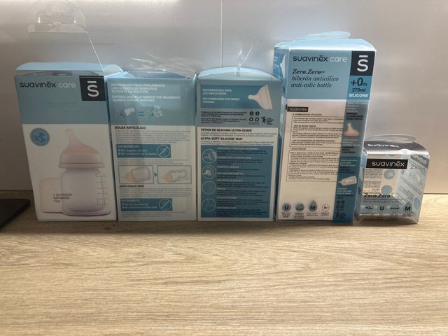 Biberones suavinex zero zero