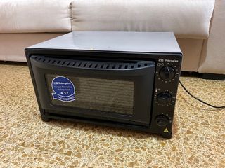 Mini horno / tostador multifuncion orbegozo ho 800 a blanco - 800w - 8l - 2  barras calefactoras de cuarzo - temporizador 15 - Colaborador