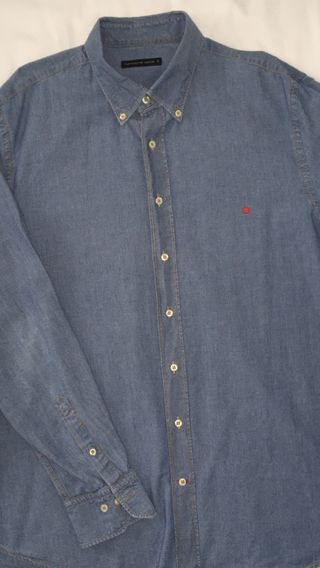 Purificación García camisa azul talla XL caballero de segunda mano por 20  EUR en Santa Cruz de Tenerife en WALLAPOP