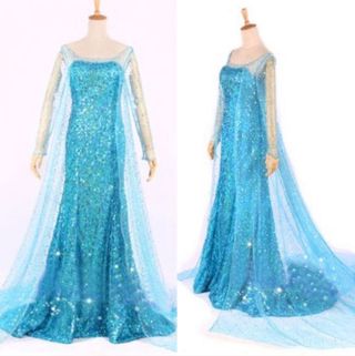 Disfraz Elsa Frozen Adulto de segunda mano por 30 EUR en Canet de Mar en  WALLAPOP
