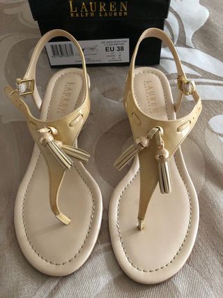 Sandalias mujer Ralph Lauren de segunda mano por 59 EUR en Madrid en  WALLAPOP
