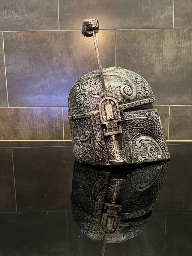 Réplica casco Mandalorian Deluxe