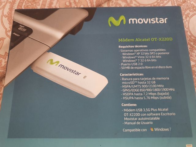 módem 3,5 movistar usb telefónica