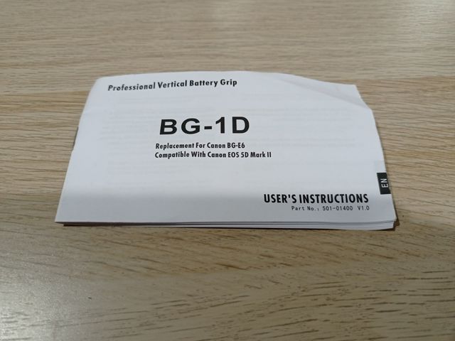 GRIP BATERÍA MANDO A DISTANCIA NIKON/CANON