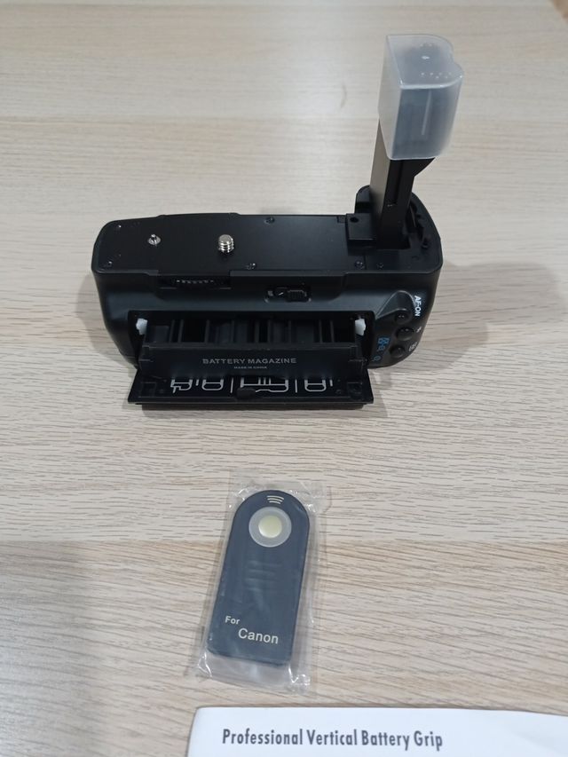 GRIP BATERÍA MANDO A DISTANCIA NIKON/CANON