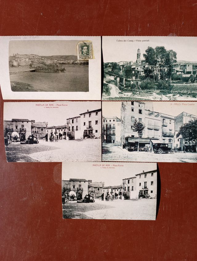 37 POSTALES, PUEBLOS DE LA PROVINCIA DE TARRAGONA