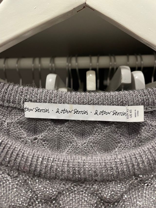 Jersey gris plata &anotherstories