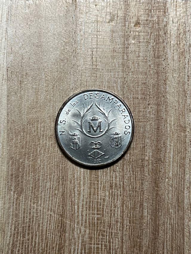 Moneda Virgen de los Desamparados