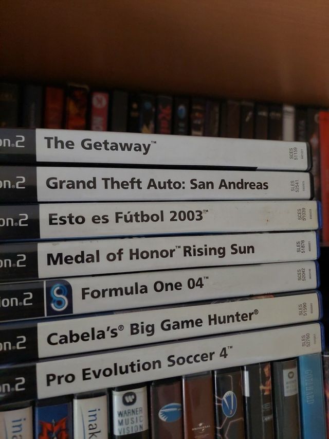 Juegos de PlayStation 2 precio por unidad
