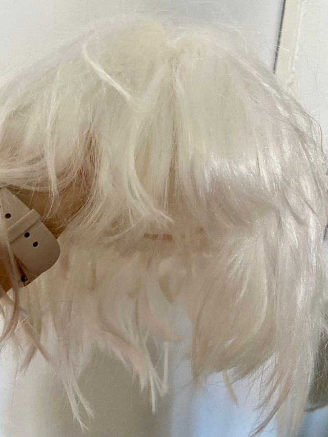 Disfraz con peluca vampiresa