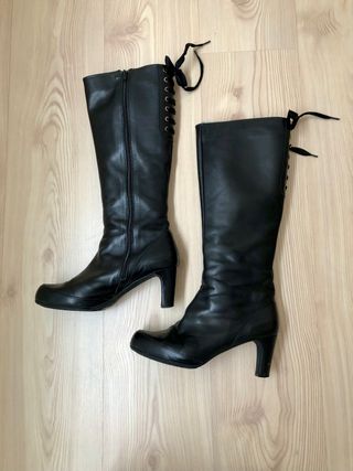 Botas negras altas de Botas para Mujer de Unisa | FASHIOLA.es