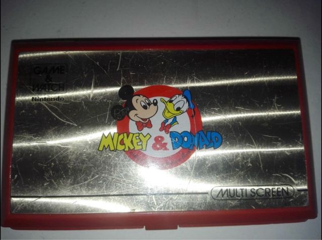 GAME & WATCH MICKEY Y DONALD MULTI SCREEN Año 83-8