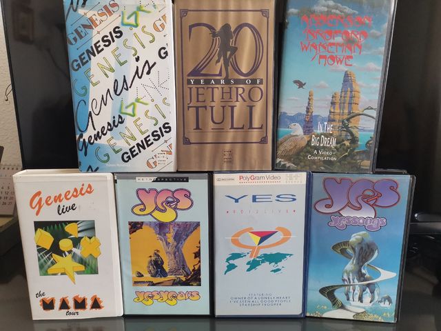 Video di concerti musicali VHS