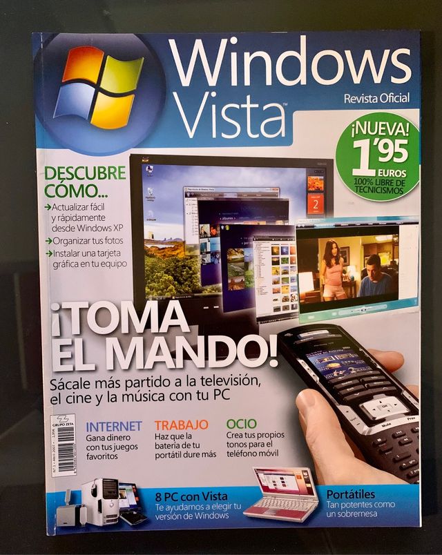 Windows Vista (RevistaManual) de segunda mano por 1,95 EUR en Madrid