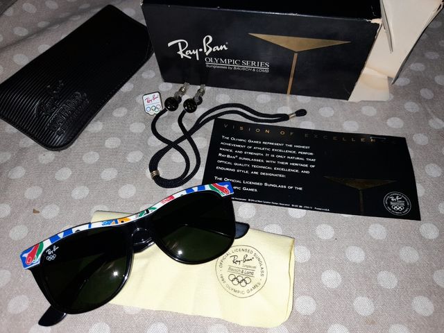 Gafas RayBan olimpiadas Barcelona92
