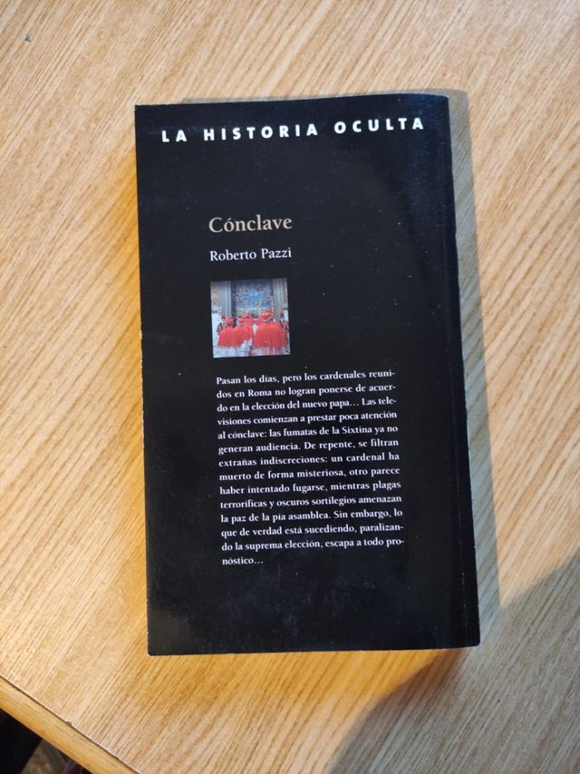 Conclave.Novela intriga
