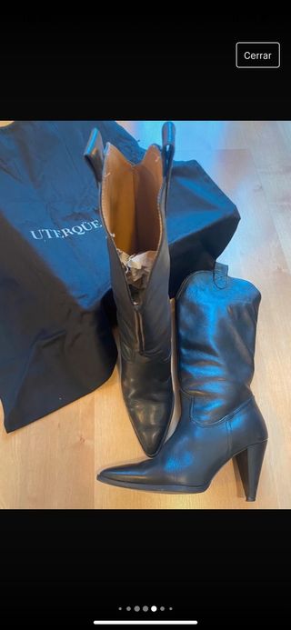Bota cowboy Uterque de segunda mano por 21 EUR en Molina de Segura en  WALLAPOP