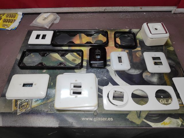 Marcos interruptores luz varios