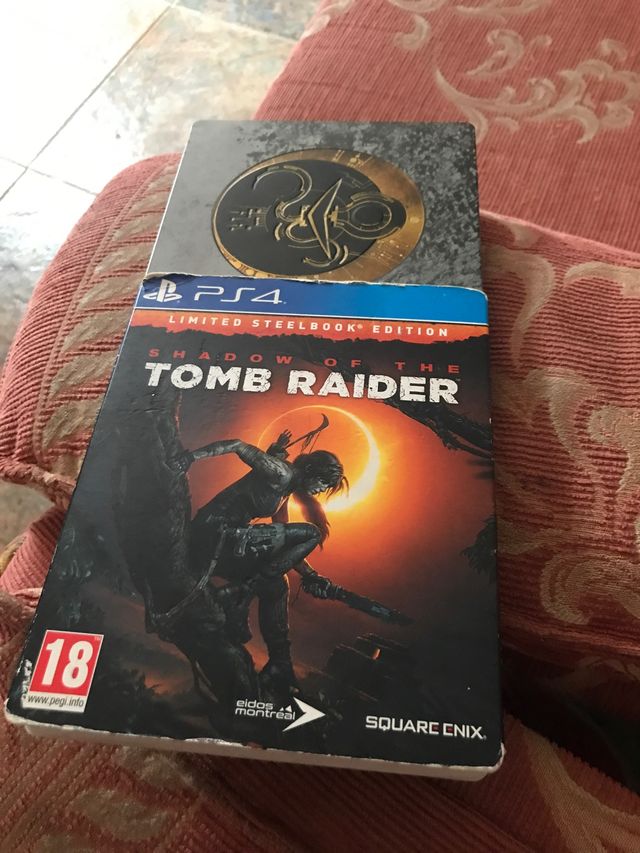 Shadow of The tomb raider caja vacia 