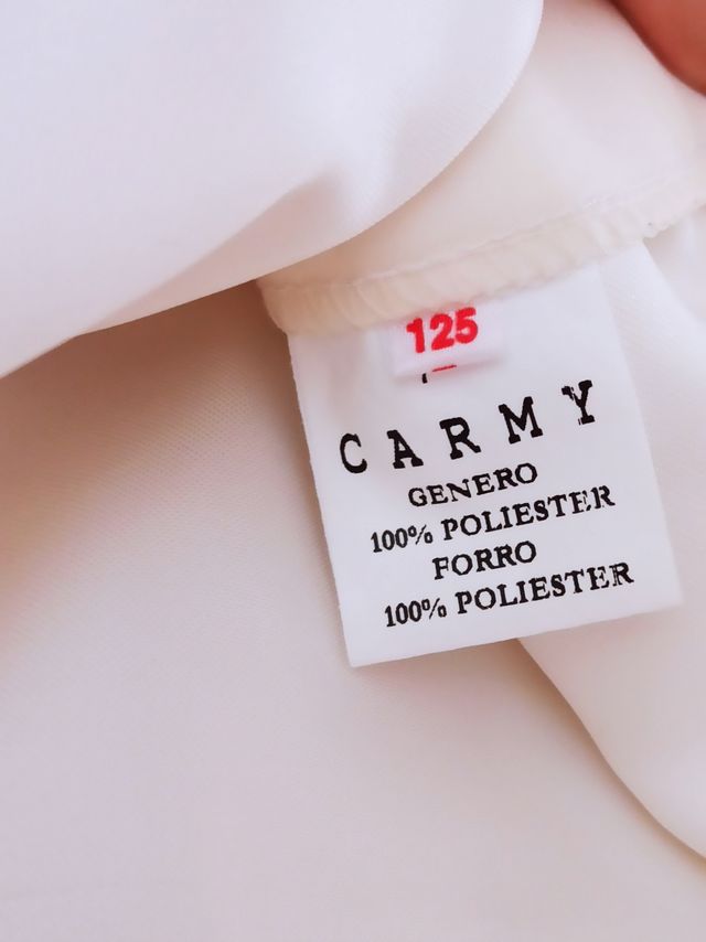 vestido de comunión