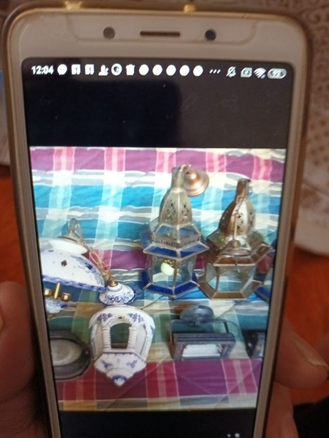 farolillos y 3 focos