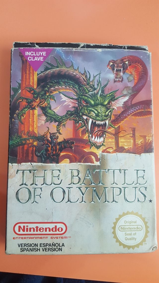 Battle of Olympus Nintendo NES