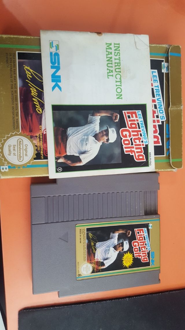 Lee Trevino Fighting Golf Nintendo NES