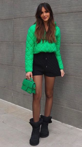 Bota acolchada Zara 80€ ROCIO OSORNO de segunda mano por 16 EUR en Madrid  en WALLAPOP
