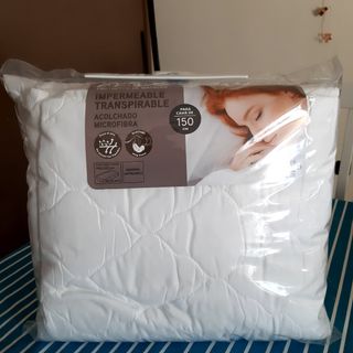 Protector de colchón impermeable transpirable de segunda mano por 20 EUR en  Tudela en WALLAPOP