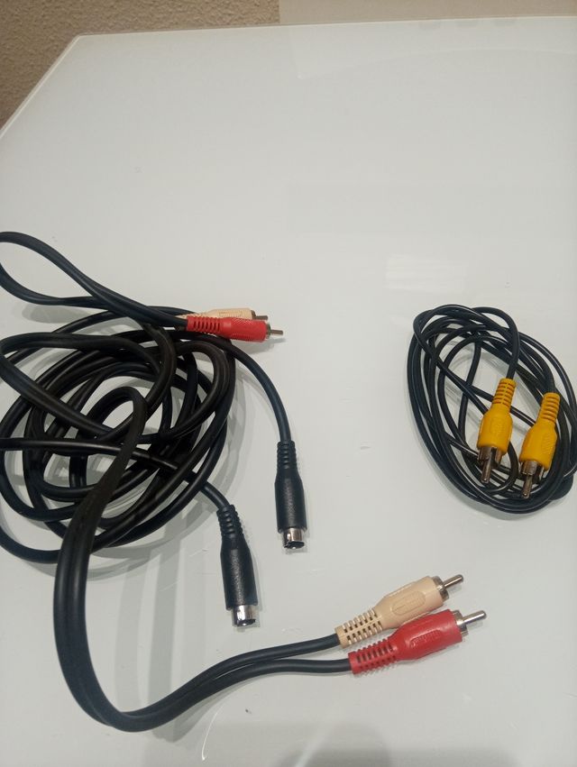 cables audio y vídeo