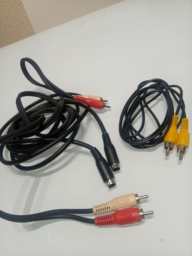 cables audio y vídeo