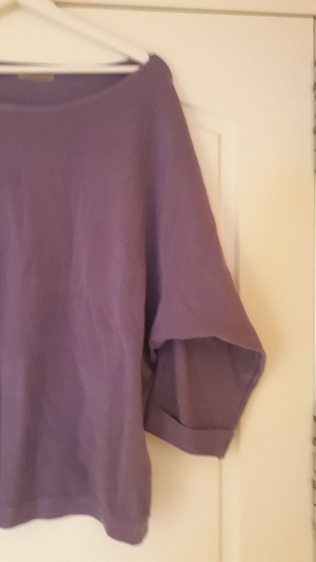 jersey fino color morado talla M